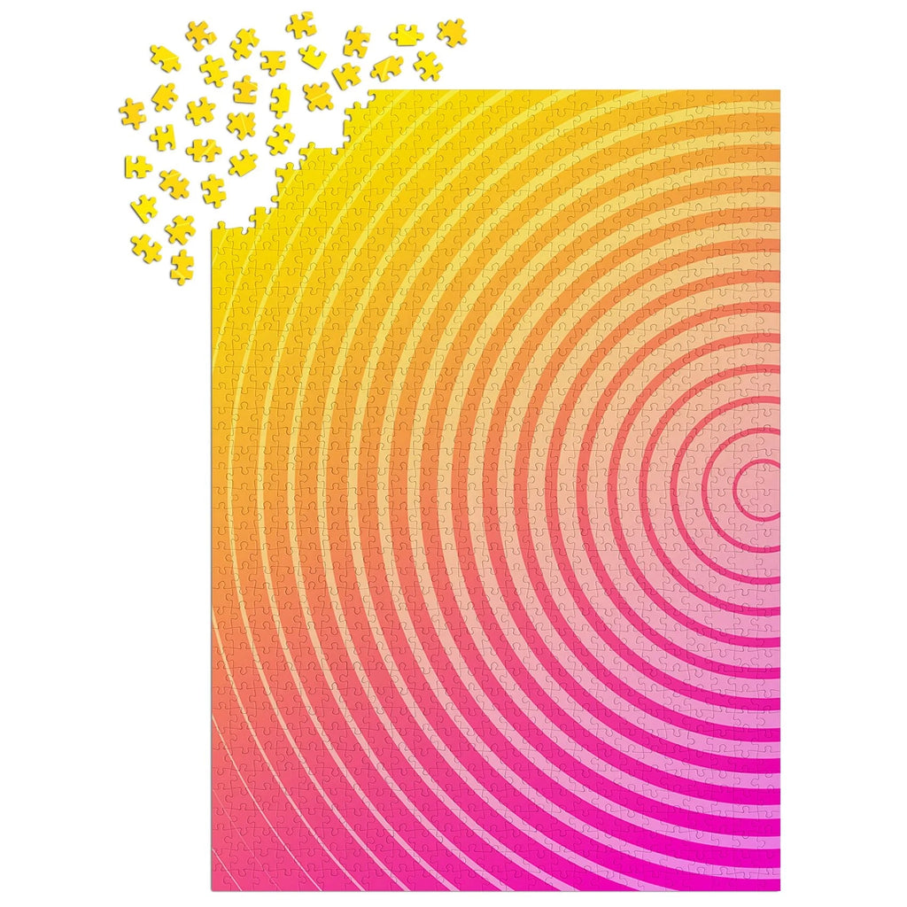 Circle Gradient Two - Jigsaw 1000pc - Brain Spice