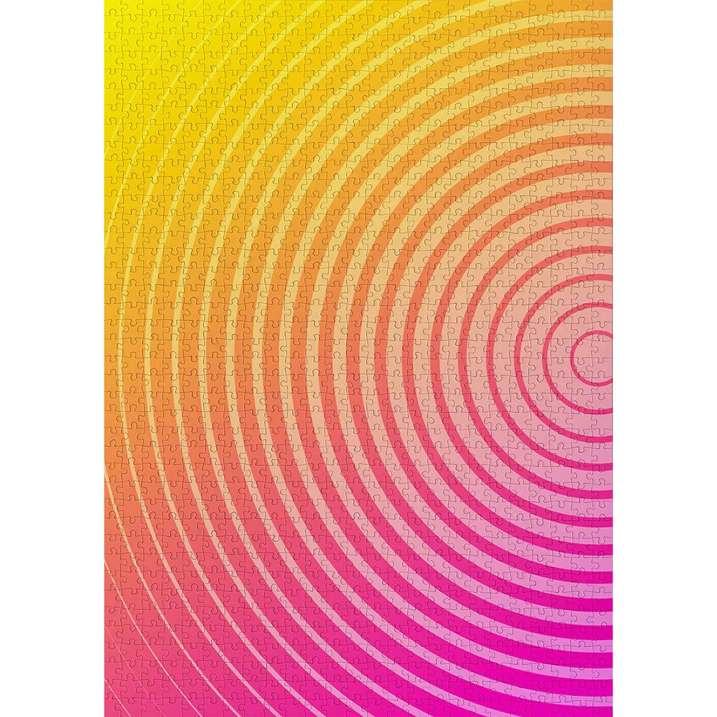 Circle Gradient Two - Jigsaw 1000pc - Brain Spice
