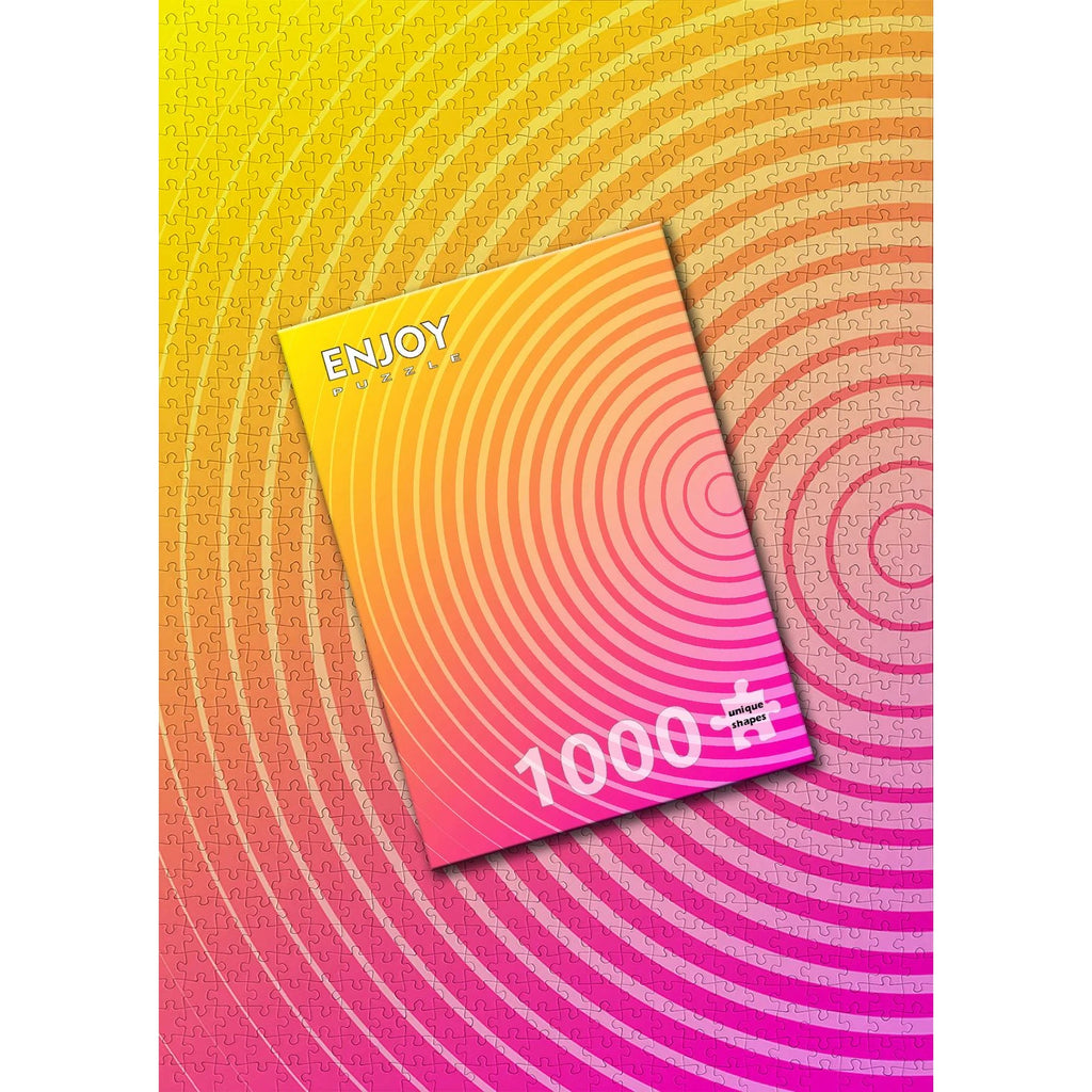 Circle Gradient Two - Jigsaw 1000pc - Brain Spice