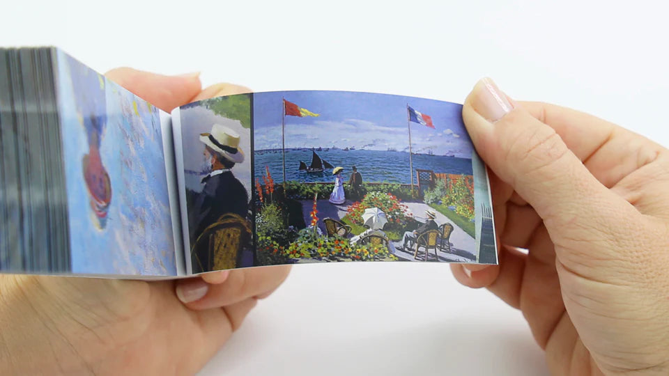 Claude Monet Flipbook - The Painters Collection - Brain Spice