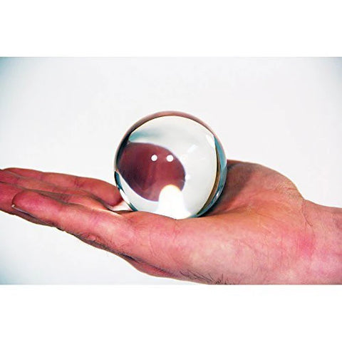 Clear Acrylic Contact Juggling Ball - 60mm - Brain Spice