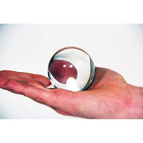 Clear Acrylic Contact Juggling Ball - 60mm - Brain Spice