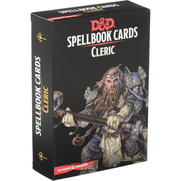 Cleric Deck - D&D Spellbook Cards (149 Cards) - Brain Spice