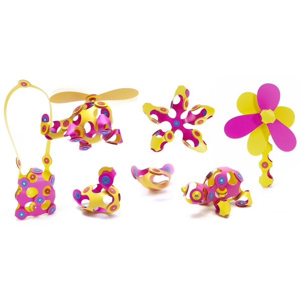 Clixo Crew Pack - Pink and Yellow - Brain Spice