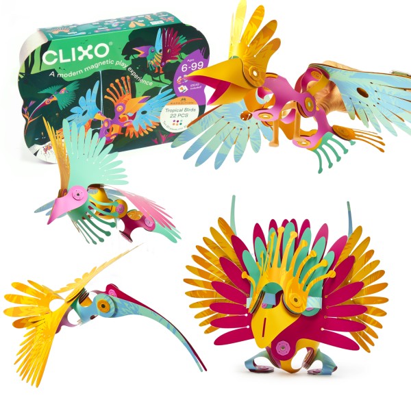 Clixo Tropical Birds Pack - Brain Spice