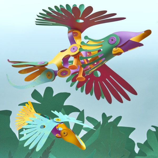 Clixo Tropical Birds Pack - Brain Spice