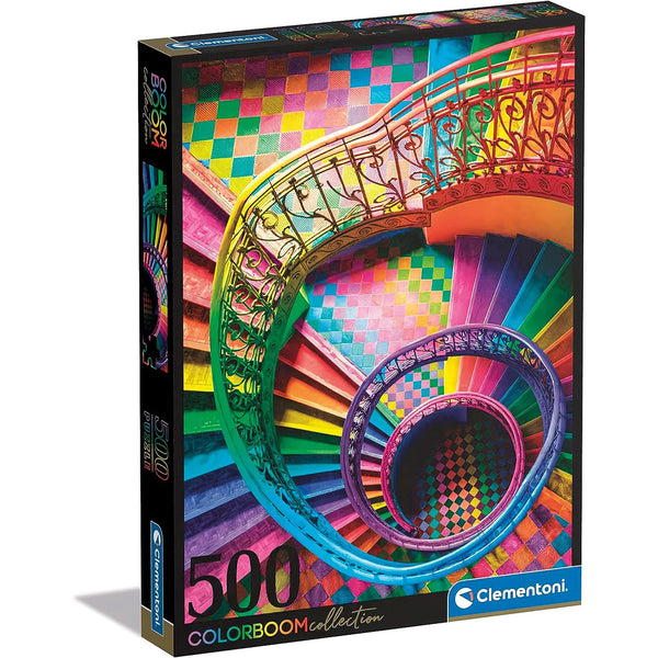 Colour Boom - Stairs Puzzle - 500pc - Brain Spice