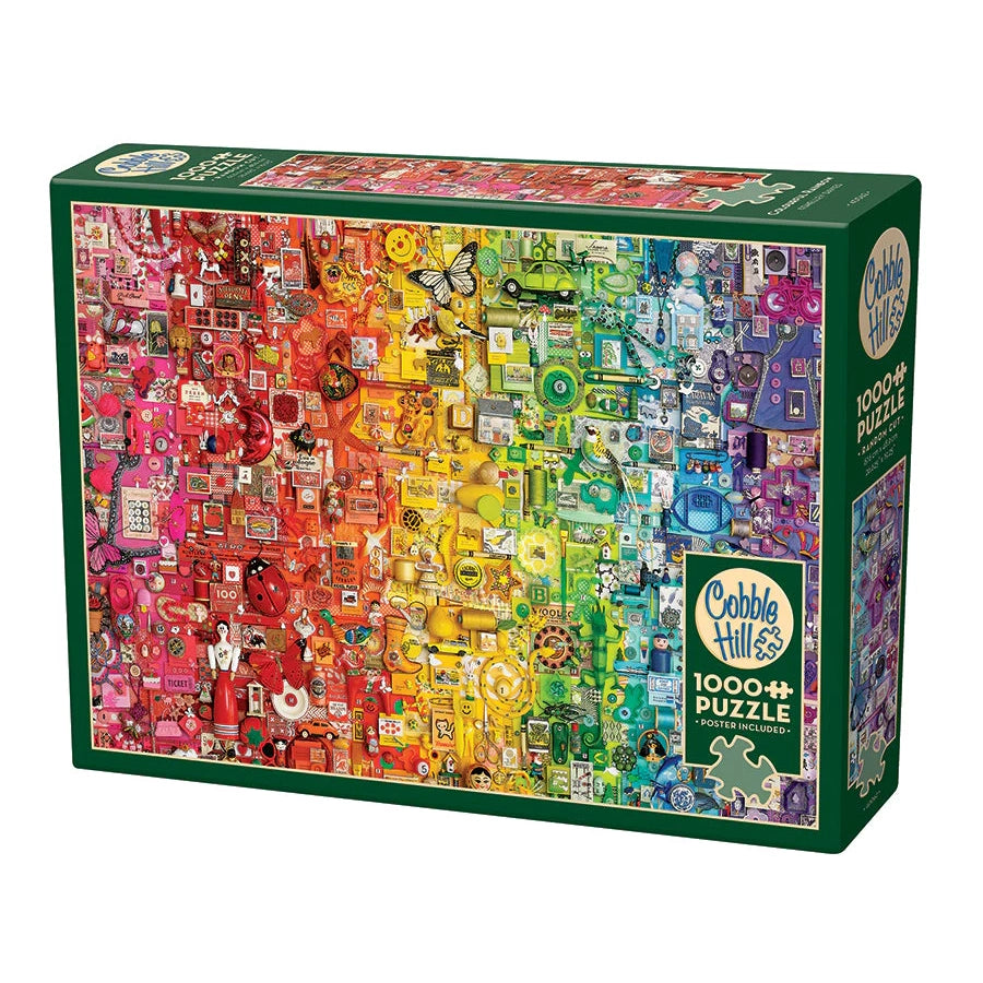 Colourful Rainbow - Jigsaw 1000pc - Brain Spice