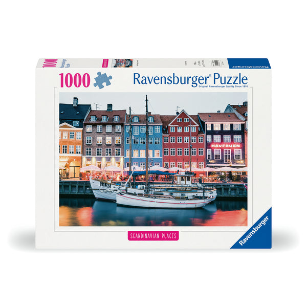 Copenhagen Denmark - Jigsaw 1000pc - Brain Spice