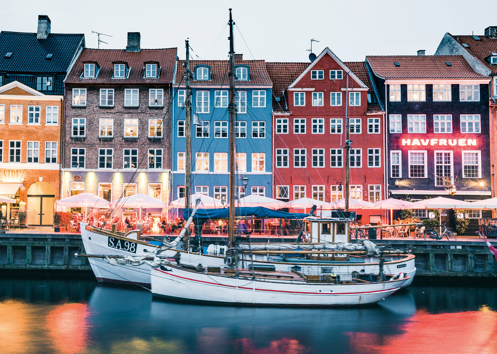 Copenhagen Denmark - Jigsaw 1000pc - Brain Spice
