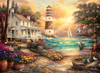 Cottage by the Sea - Jigsaw 1000pc - Brain Spice