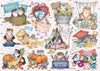 Crazy Cats Cats Calendar - Jigsaw 1000pc - Brain Spice