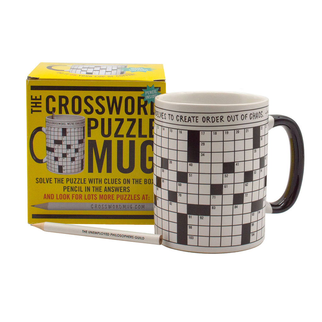 Crossword Puzzle Mug - Brain Spice