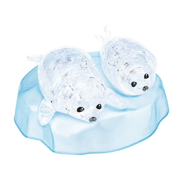 Crystal Baby Seals - 3D Jigsaw - Brain Spice