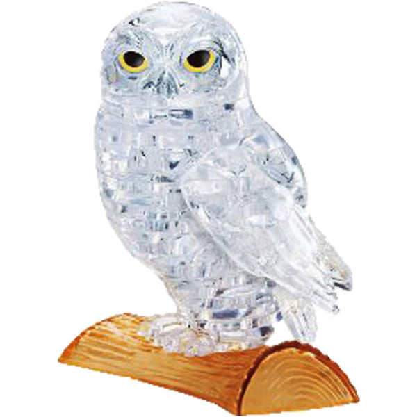 Crystal Clear Puzzle Owl - 3D Jigsaw - Brain Spice