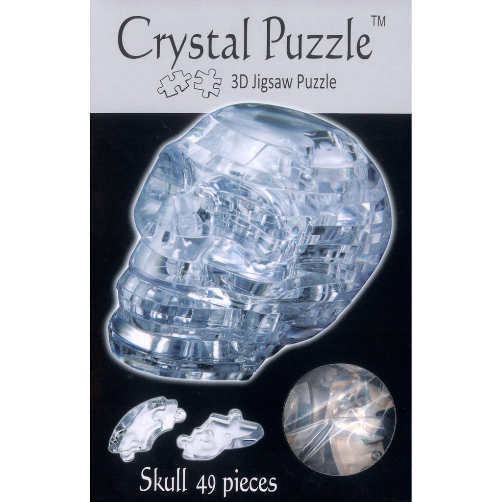 Crystal Clear Skull - 3D Jigsaw - Brain Spice