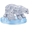 Crystal Polar Bear With Cub Puzzle - 3D Jigsaw - 40pc - Brain Spice