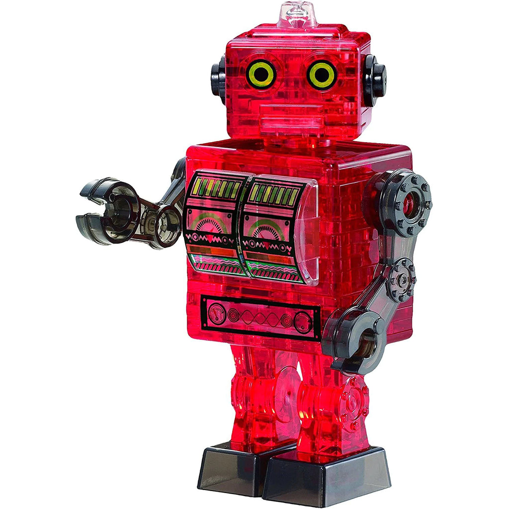 Crystal Tin Robot Puzzle - 3D Jigsaw - 39pc - Brain Spice