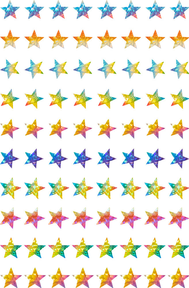 Laser Star - Dynamic Glitz Stickers - Brain Spice