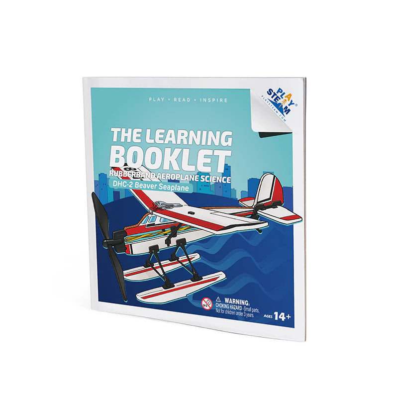DHC-2 Beaver - Rubber Band Airplane Science - Brain Spice