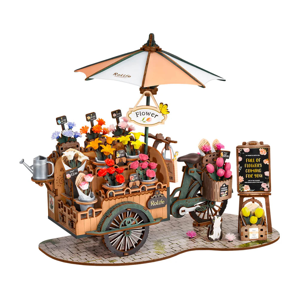 DIY Blossom Cart - Brain Spice