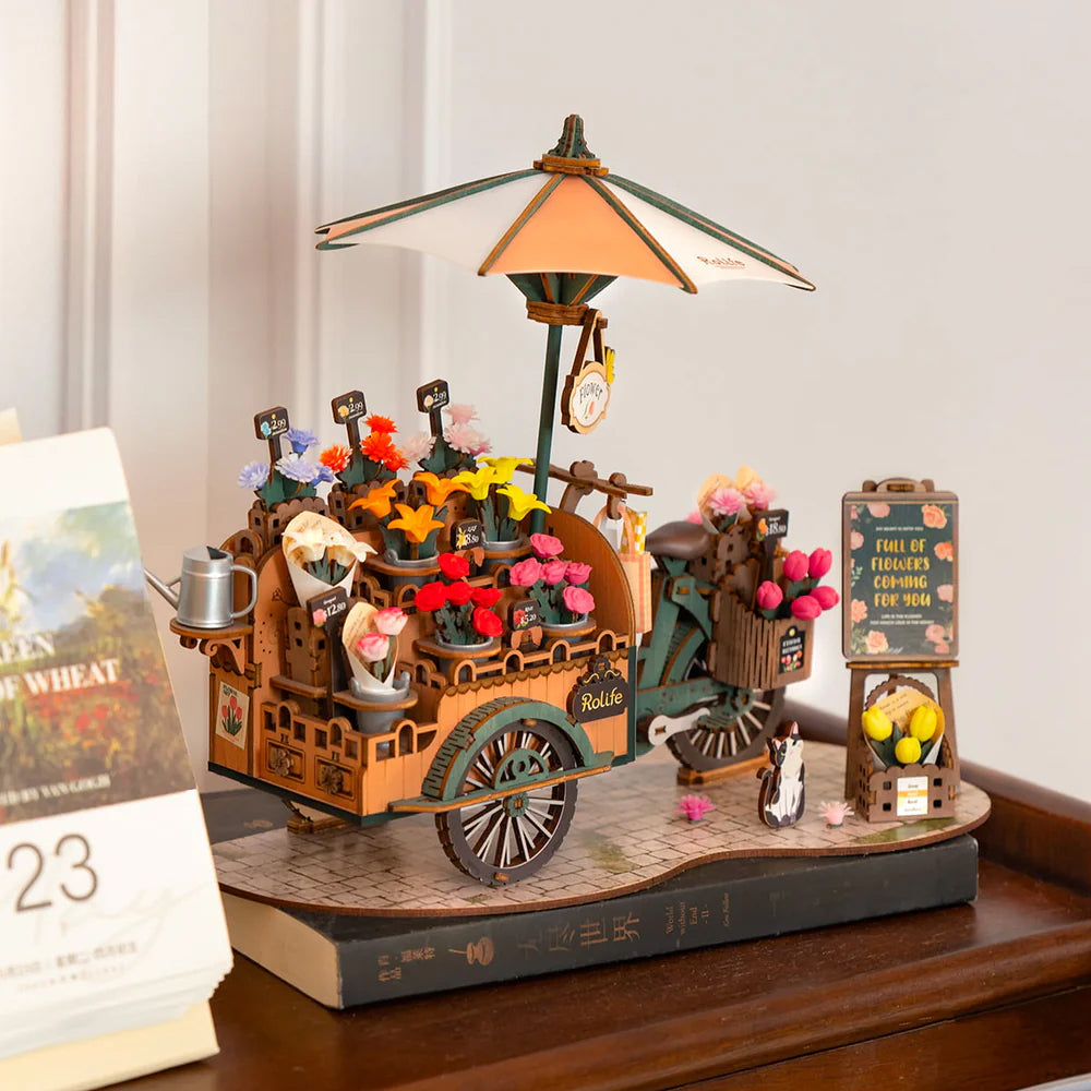 DIY Blossom Cart - Brain Spice