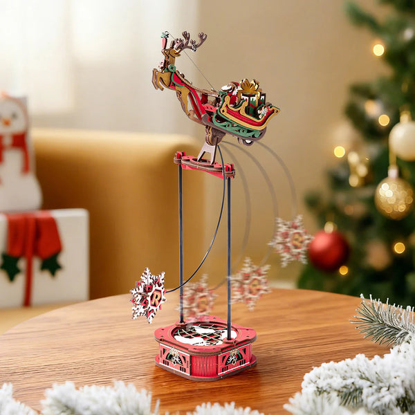 DIY Pendulum Balance Santa On Sleigh