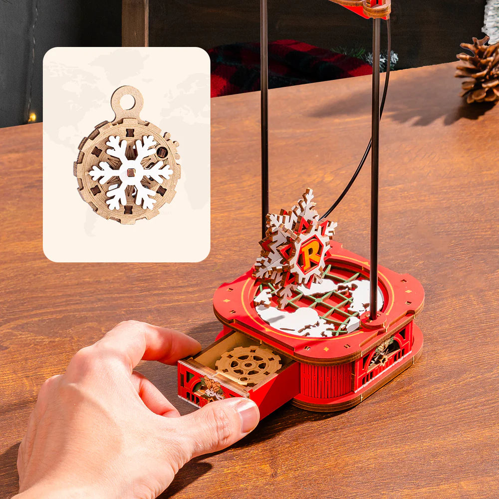 DIY Pendulum Balance Santa On Sleigh - Brain Spice