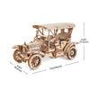 DIY Vintage Car - 3D Wooden Model - Brain Spice
