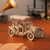 DIY Vintage Car - 3D Wooden Model - Brain Spice