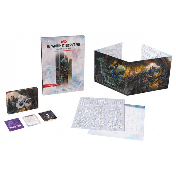 D&D Dungeon Masters Screen - Dungeon Kit - Brain Spice