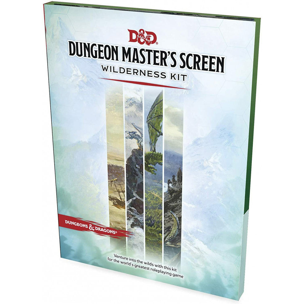 D&D Dungeon Masters Screen - Wilderness Kit - Brain Spice