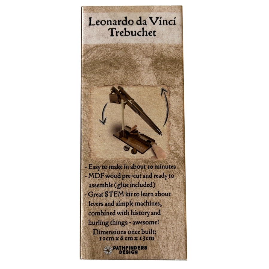Da Vinci Mini Trebuchet - Brain Spice
