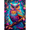 Dazzling Owl - Jigsaw 1000pc - Brain Spice