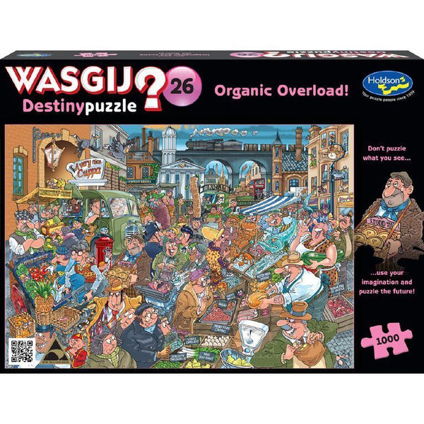 Destiny 26 Organic Overload - Wasgij - Jigsaw 1000pc - Brain Spice