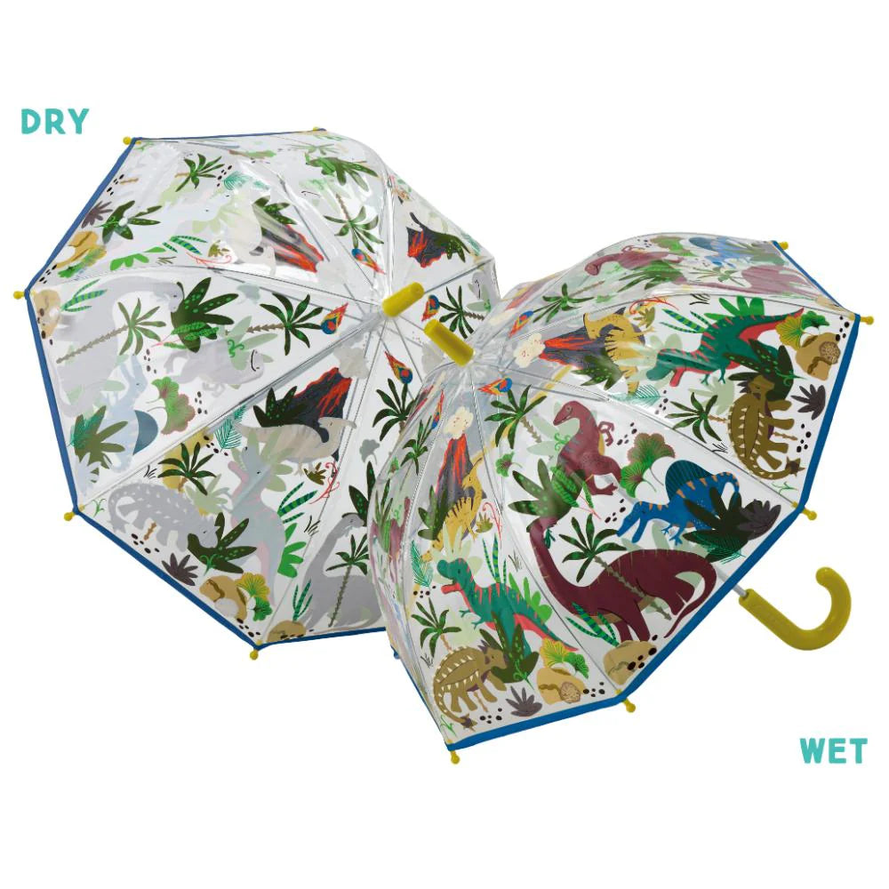 Dinosaur - Colour Changing Umbrella - Brain Spice
