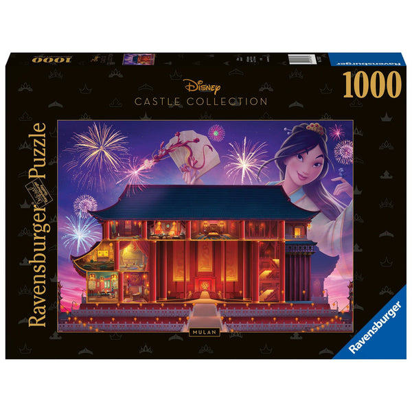 Disney Castles - Mulan Puzzle - 1000pc - Brain Spice