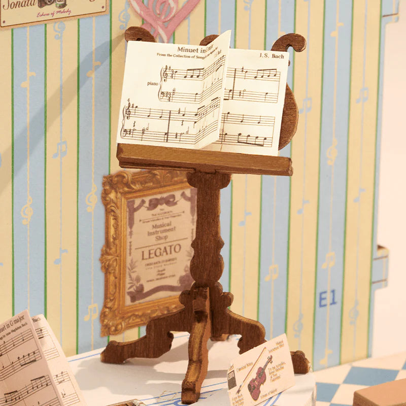 Diy Mini Store Melody Instrument Shop - Brain Spice