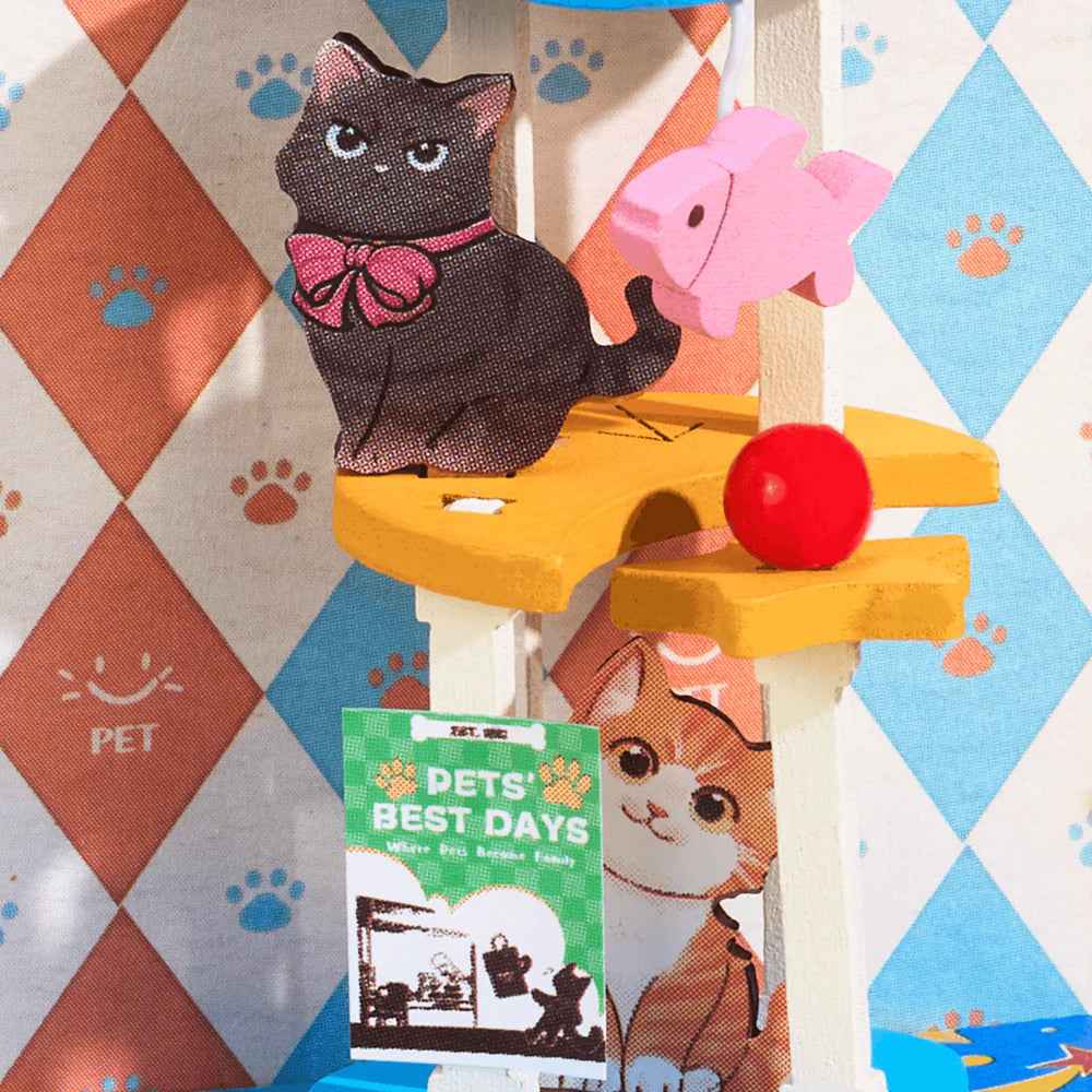 Diy Mini Store Pawfect Pet Shop - Brain Spice