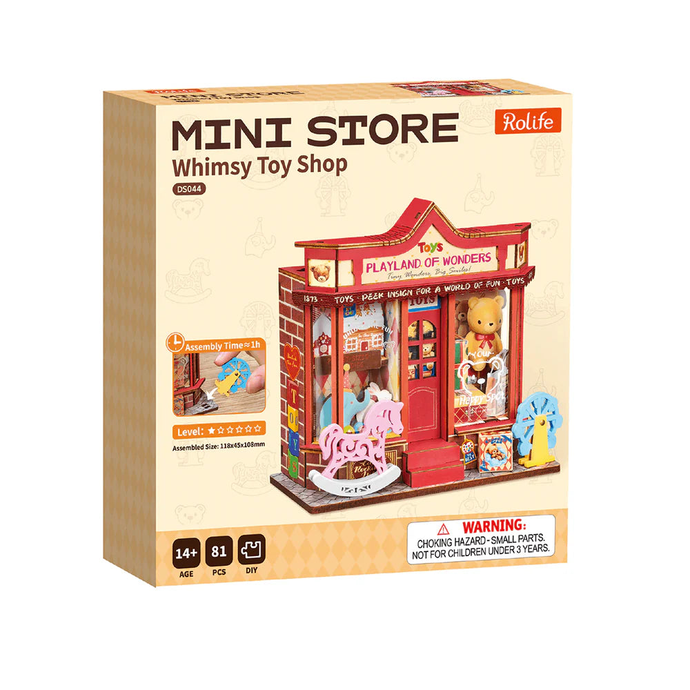 Diy Mini Store Whimsy Toy Shop - Brain Spice
