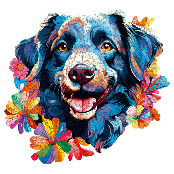 Dog Wooden Jigsaw - 500pc - Brain Spice