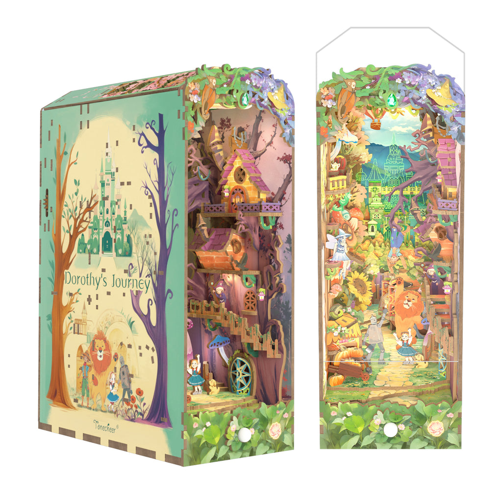 Dorothys Journey - Large Book Nook Kit - Brain Spice