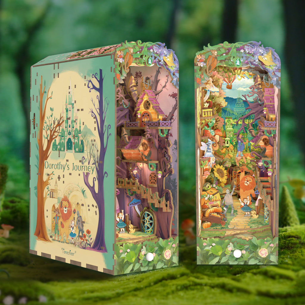 Dorothys Journey - Large Book Nook Kit - Brain Spice