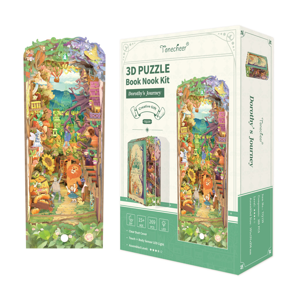 Dorothys Journey - Large Book Nook Kit - Brain Spice