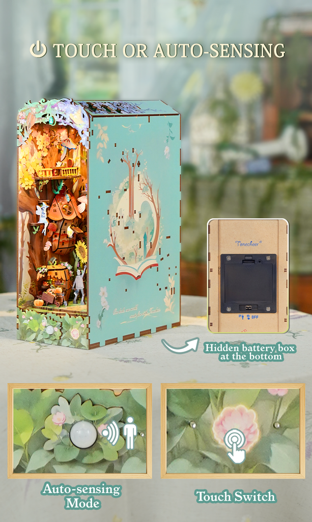 Dorothys Journey - Large Book Nook Kit - Brain Spice