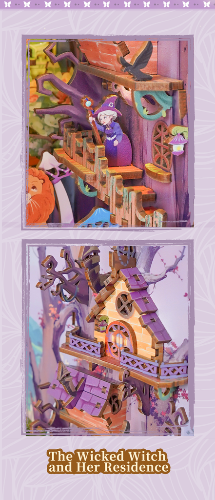 Dorothys Journey - Large Book Nook Kit - Brain Spice