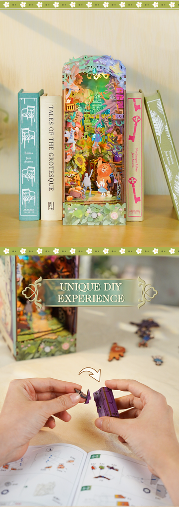 Dorothys Journey - Large Book Nook Kit - Brain Spice