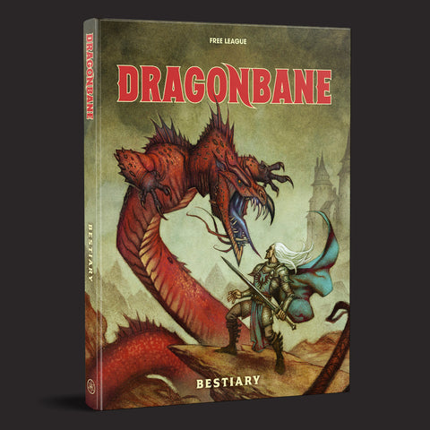 Dragonbane Bestiary - RPG Supplement - Hardback - Brain Spice