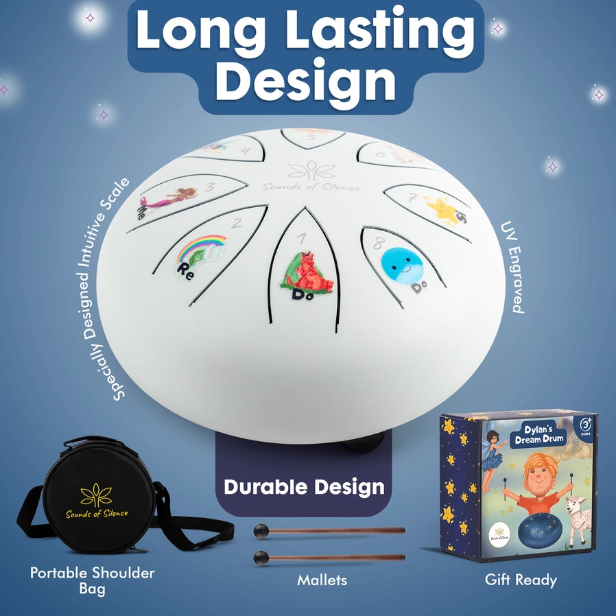 Dylans Dream Drum – A Soothing Musical Gift Set for kids - Brain Spice