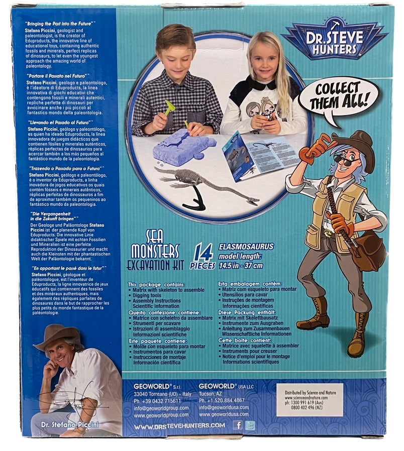 Elasmosaurus - Sea Monsters Excavation Kit - Brain Spice